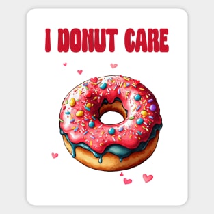 i donut care Sticker